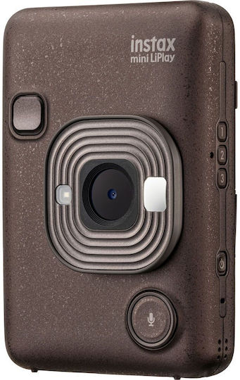 Fujifilm Instax Mini LiPlay Instant Φωτογραφική Μηχανή Brown