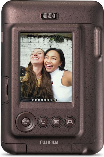 Fujifilm Instax Mini LiPlay Instant Φωτογραφική Μηχανή Brown
