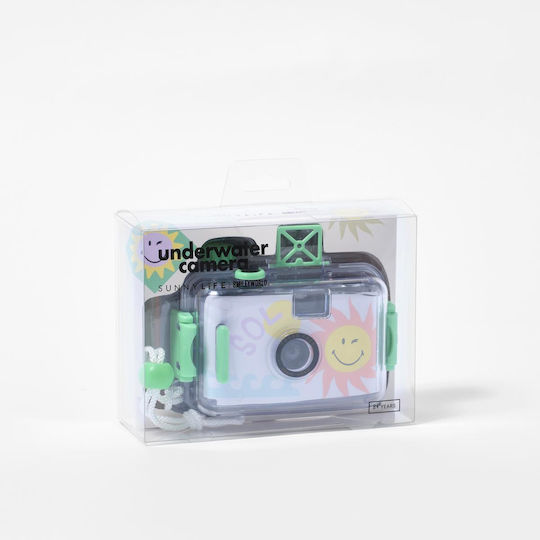 Sunnylife Underwater Smiley World Waterproof Camera Film Red