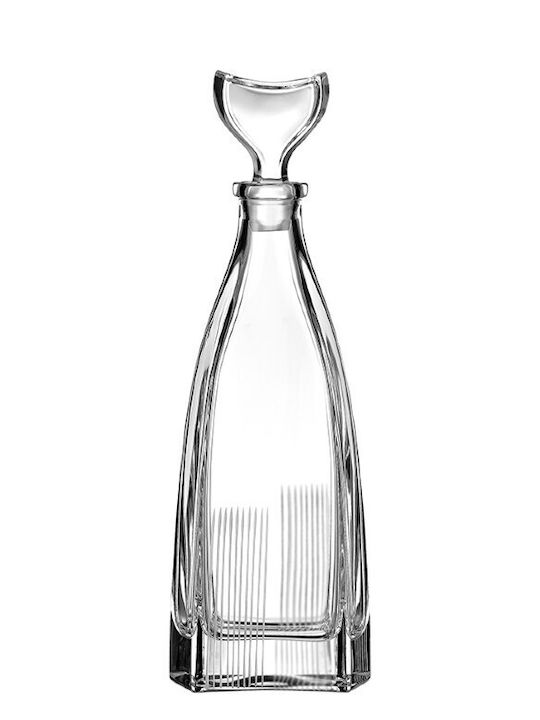 Capolavoro Crystal Wine Decanter with Stopper & Glasses 540ml