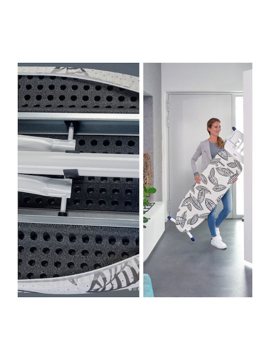 Leifheit Leifheit AirBoard Express M Foldable Ironing Board for Boiler System Red 120x38cm