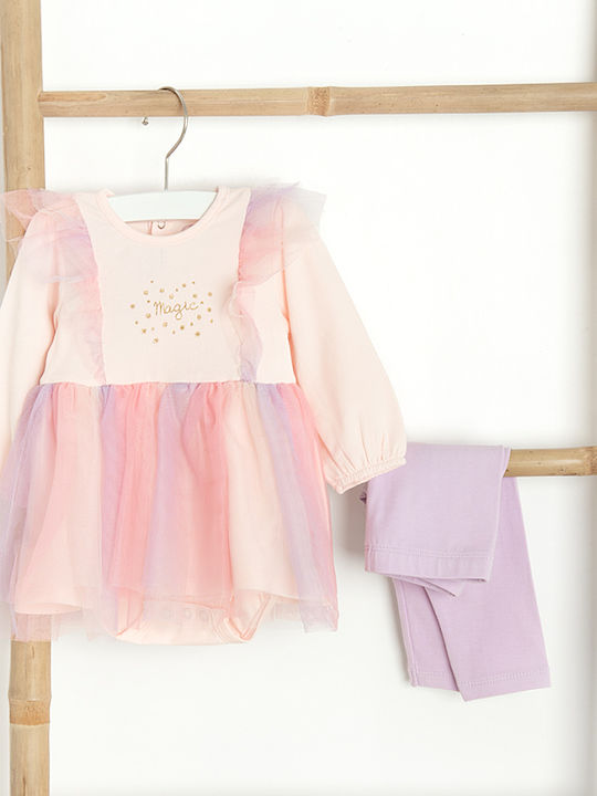 Kids' Set with Pants Winter 2pcs Multicolour