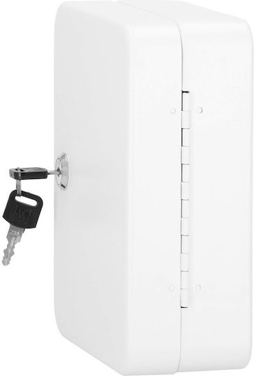 Agățătoare Chei De Perete Metalică 20 Compartimente Cu Încuietoare 25x20x7.5cm