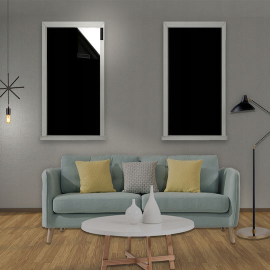 Blackout Roller Blind Window Film Velcro 100x150cm + Darkening Bag Blackout Roller Blind Window Film Velcro 100x150cm + Darkening Bag