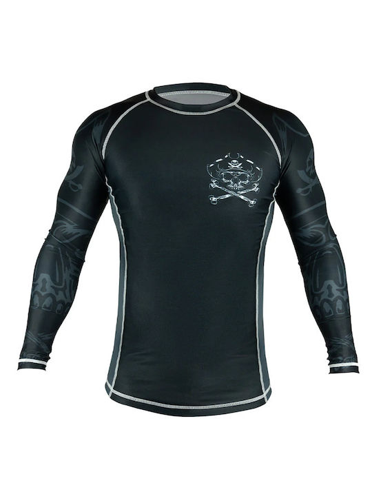 PrideOrDie Long Sleeve Shirt POD246 for Jiu-Jitsu Black