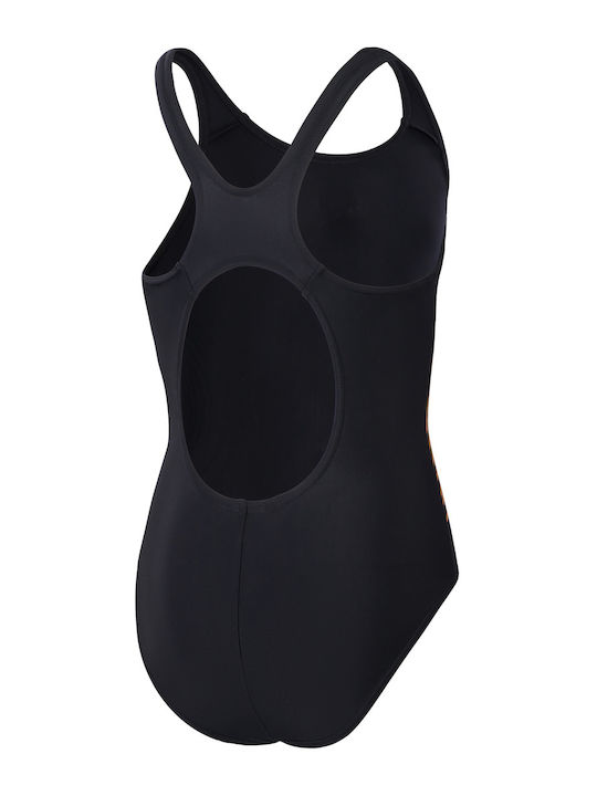 Speedo Muscleback Costum de baie pentru copii O singură bucată Negru