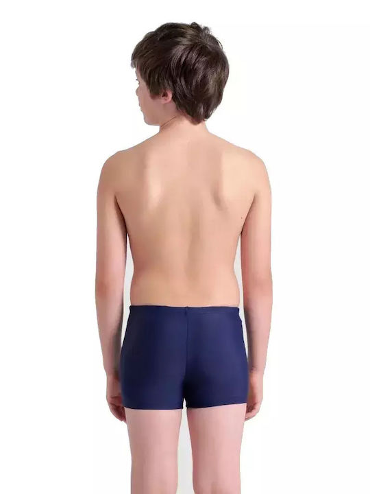 Arena Graphic Kids Swimwear Swim Shorts Navy Blue