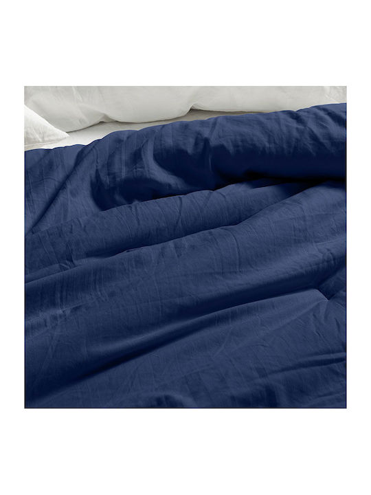 Cannon Πάπλωμα Μονό 160x240εκ. Navy Peony 280 GSM