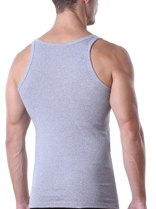 Gallop Men's Undershirts Sleeveless in Gray Color 2Pack