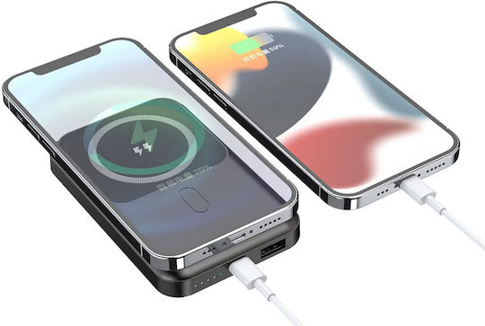 Awei P139K Power Bank 10000mAh Μαύρο
