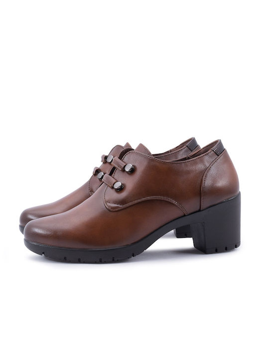 Baroque Tabac Brown Medium Heels