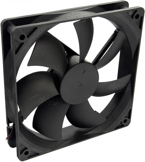 Akyga AW-12A Case Fan 120mm (1000rpm / 38.84cfm) Χωρίς Led Φωτισμό και Σύνδεση 4-Pin Molex