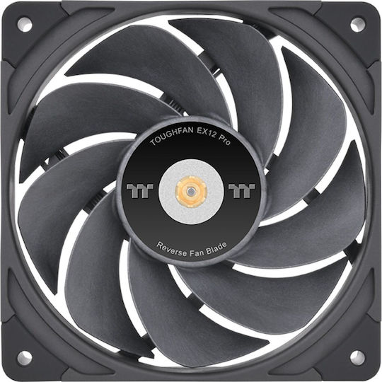 Thermaltake ToughFan EX12 Pro Case Fan 120mm Max 500rpm Max 70.8cfm Connection 4-Pin Molex Red LED 3pcs