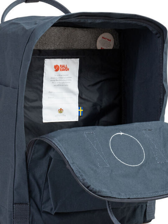 Fjallraven Kånken Αδιάβροχο 16lt Navy Μπλε