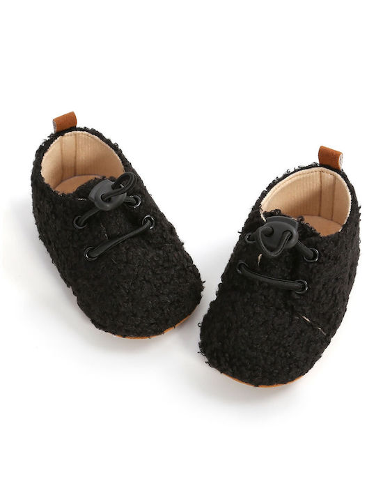 Angelbox Baby Booties Black