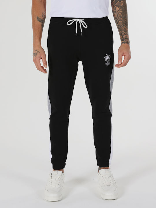 Sweatpants with Elastic Black
