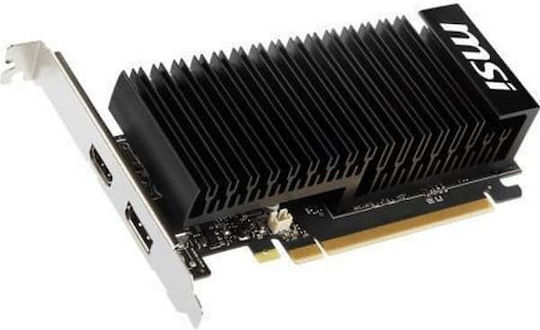 MSI GeForce GT 1030 4GB GDDR4 4GHD4 LP OC Κάρτα Γραφικών