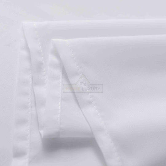My Home Luxury Window Curtain With Pencil Pleat White 200x145cm