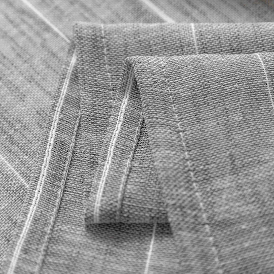 My Home Luxury Curtain with Grommets Lucktora Grey 270x290cm