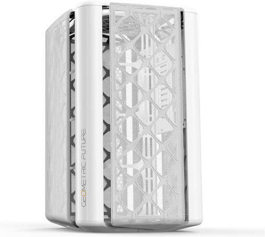 Geometric Future M2 The ARK Gaming Mini tower Carcasă Calculator cu Fereastră Laterală Alb
