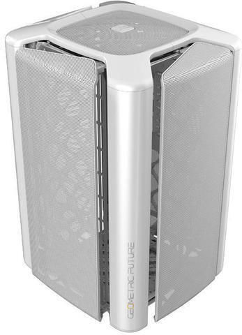 Geometric Future M2 The ARK Gaming Mini tower Carcasă Calculator cu Fereastră Laterală Alb