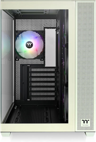Thermaltake View 380 TG ARGB Gaming Midi-Turm Computergehäuse Grün