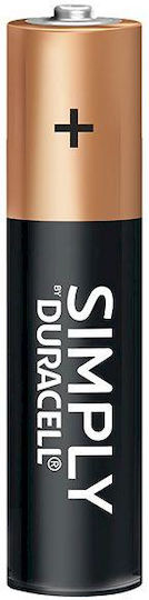 Duracell Simply Αλκαλικές Μπαταρίες AAA 1.5V 5τμχ