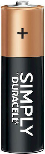 Duracell 5 Pack Alkaline Batteries AA 1.5V AAXBADUR0006