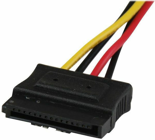 StarTech Pyo2lp4lsata 12 Lp4 2x 15-Pin Sata - Molex cu 4 pini Cablu 0.3m Multicolor (PYO2LP4SATA)
