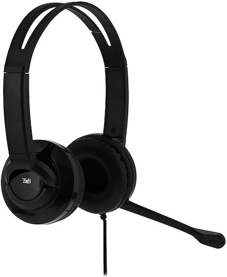 T'nB CSMHS200 On Ear Multimedia Ακουστικά με μικροφωνο και σύνδεση 3.5mm Jack