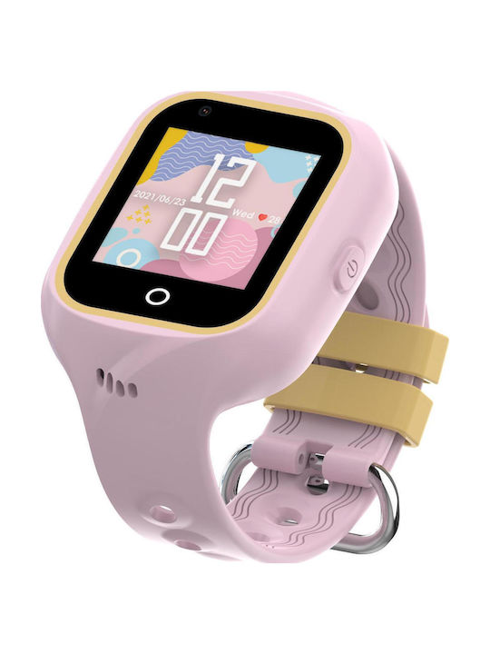 Bemi Kids Digital Watch with GPS and Rubber/Plastic Strap Pink