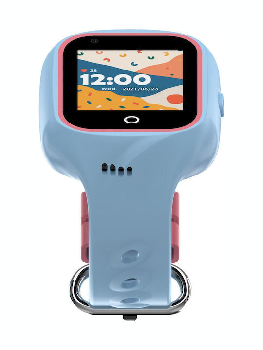 Bemi Kids Digital Watch with GPS and Rubber/Plastic Strap Blue