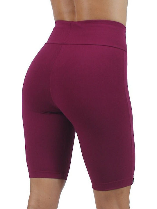 Women's Bike Training Legging High Waisted & Push Up Purple