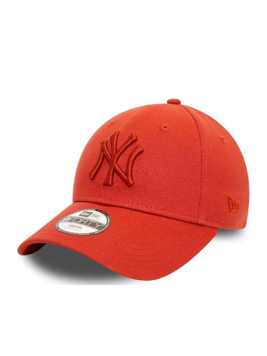 New Era Kids' Hat Jockey Fabric League Ess 9forty Orange