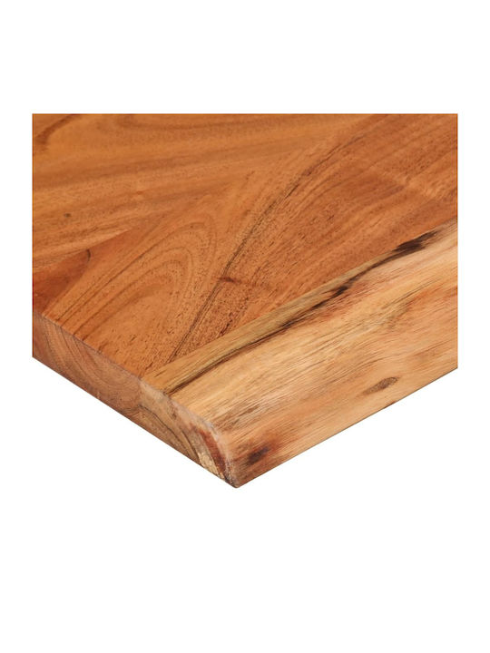 Ράφι Τοίχου Καφέ 90x30x2.5εκ.