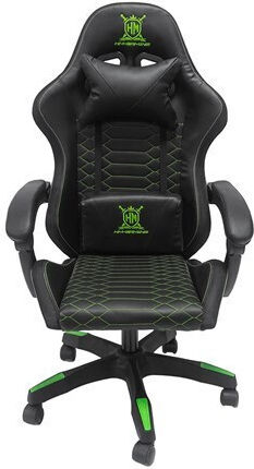 HomeMarkt Loot Artificial Leather Gaming Chair Black