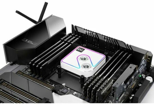 Alphacool Core 1 Aurora CPU Water Block Λευκό