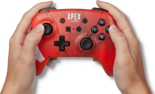 PowerA Apex Legends Ασύρματο Gamepad για Switch Κόκκινο
