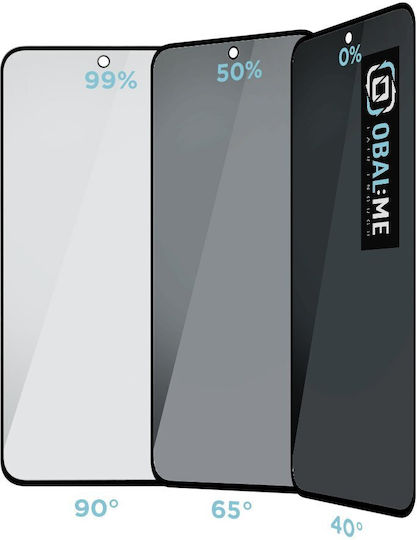 Obal:me Privacy 5d Glass Screen Protector Samsung Galaxy A35 5g Black