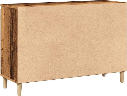 Wooden Sideboard Brown 120x35x70cm