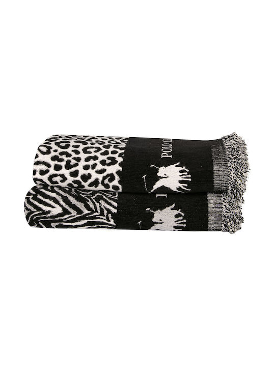 Greenwich Polo Club 3935 Ριχτάρι Τριθέσιου Καναπέ Chenille 180x300εκ. Black, Taupe 206183003935