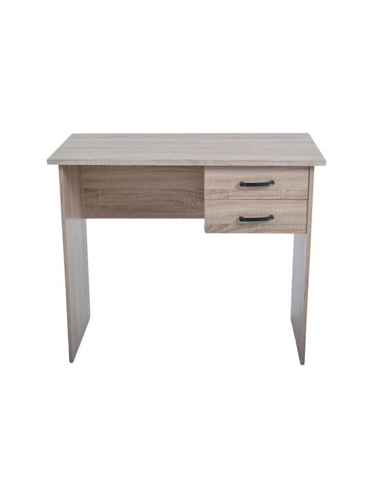 Desk Wooden Natural Color 90x48x75cm