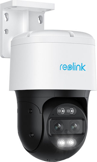 Reolink TrackMix Series IP Камера за наблюдение 4K Водоустойчива с Двупосочна Комуникация и Обектив 2.8мм