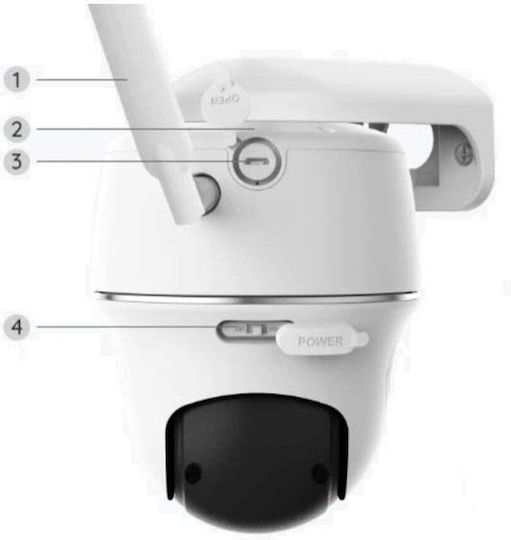 Reolink Go Series IP Камера за наблюдение 4G Full HD+ 4MP Водоустойчива с Двупосочна Комуникация