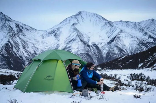 Naturehike Cloud Peak 2 Winter Camping Tent Igloo Green for 2 People Waterproof 4000mm 72x72x105cm