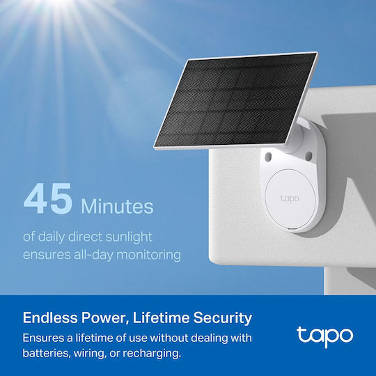 TP-LINK Tapo C410 Kit v1 IP Κάμερα Παρακολούθησης Wi-Fi Full HD+ 3MP Αδιάβροχη Μπαταρίας με Αμφίδρομη Επικοινωνία