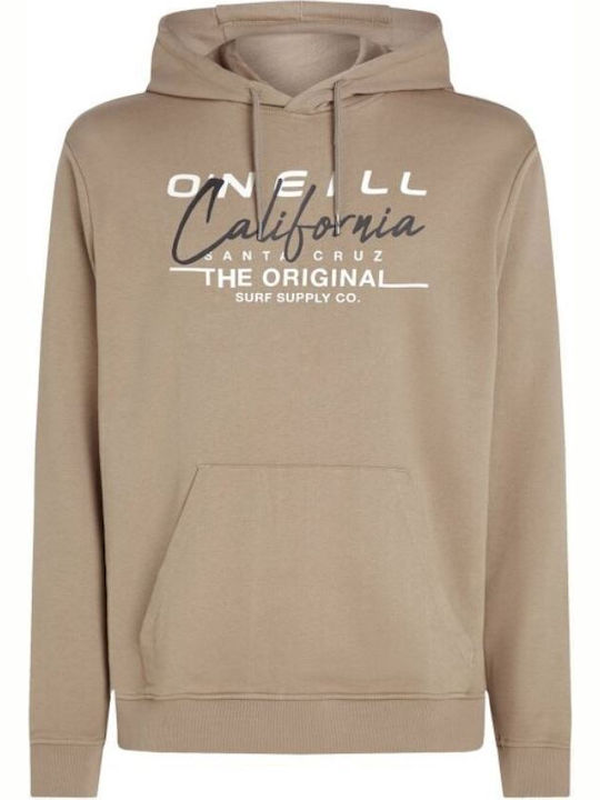 O'Neill Cali Men's Sweatshirt Brown with Hood
