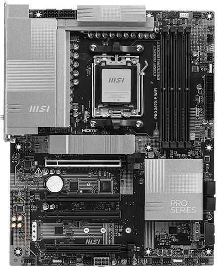 MSI PRO X870-P WIFI Motherboard ATX with AMD AM5 Socket