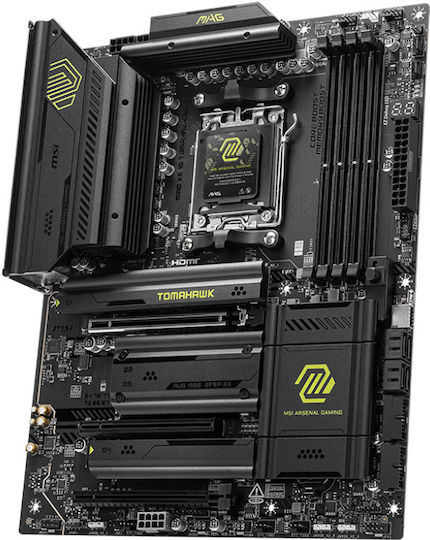 MSI MAG X870 TOMAHAWK WIFI Motherboard ATX με AMD AM5 Socket 7E51-001R