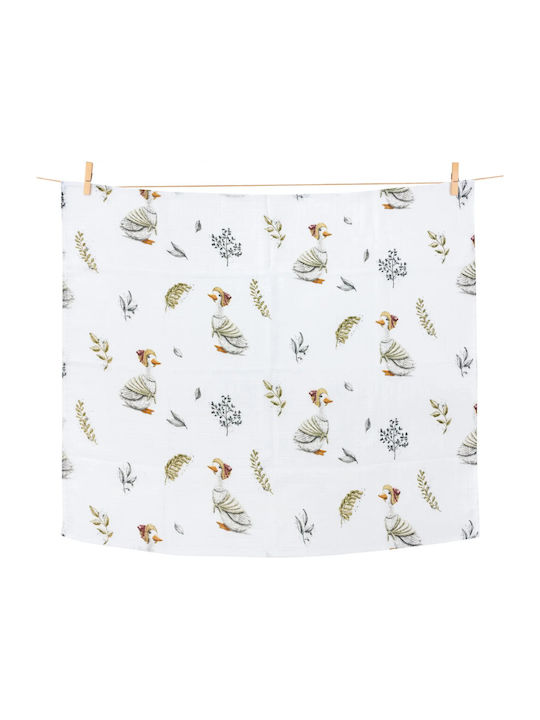 Jukki Muslin Changing Pad 70x80cm.